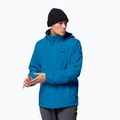 Jack Wolfskin vyriška striukė nuo lietaus Stormy Point, mėlyna 1111141_1361