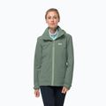 Jack Wolfskin moteriška hardshell striukė Evandale green 1111191_4311