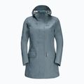 Jack Wolfskin Cape York Paradise pilka moteriška mackintosh 1111244_6167 6