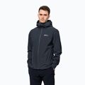 Jack Wolfskin vyriška striukė Pack & Go Shell navy blue 1111503_1010