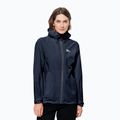 Jack Wolfskin moteriška hardshell striukė Pack & Go Shell navy blue 1111514_1010