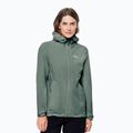 Jack Wolfskin moteriška hardshell striukė Pack & Go Shell žalia 1111514_4311