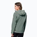 Jack Wolfskin moteriška hardshell striukė Pack & Go Shell žalia 1111514_4311 2