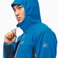 Jack Wolfskin Eagle Peak II vyriška softshell striukė mėlyna 1306911_1361 4