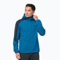 Jack Wolfskin Go Hike vyriška softshell striukė mėlyna 1306921_1361