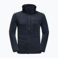 Jack Wolfskin vyriški Modesto vilnoniai marškinėliai tamsiai mėlyni 1706492_1010 6