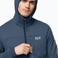 Jack Wolfskin vyriški Hydro Grid vilnoniai džemperiai tamsiai mėlyni 1710001_1383 3