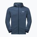 Jack Wolfskin vyriški Hydro Grid vilnoniai džemperiai tamsiai mėlyni 1710001_1383 6