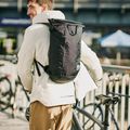 Miesto kuprinė Jack Wolfskin Helsinki Rolltop 18 l ultra black 7