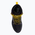Jack Wolfskin vyriški Force Striker Texapore Mid trekingo batai black/burly yellow xt 4038823 6