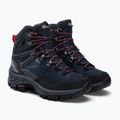 Jack Wolfskin moteriški trekingo batai Rebellion Guide Texapore Mid black-blue 4053801 4