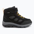 Jack Wolfskin Vojo Lt Texapore Mid vaikiški trekingo batai juodi 4054021 2