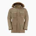 Jack Wolfskin vyriška žieminė striukė Glacier Canyon Parka brown 1107674_5136 7
