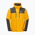 Jack Wolfskin vyriška striukė nuo lietaus Jasper, geltona 1115261_3802_002 9