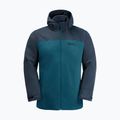 Jack Wolfskin vyriška striukė 3 viename Taubenberg blue 1115311_4133_006 9