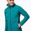 Jack Wolfskin vyriška slidinėjimo striukė Alpspitze Ins Hoody žalia 1206781_1124