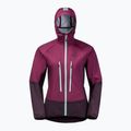 Jack Wolfskin Alpspitze Hoody moteriška slidinėjimo striukė violetinė 1307391_1014 10