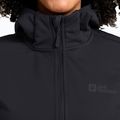 Moteriška softshell striukė Jack Wolfskin Windhain Hoody black 4
