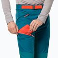 Jack Wolfskin vyriškos mėlynai žalios slidinėjimo kelnės Alpspitze 1507511 3