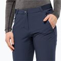 Moteriškos softshell kelnės Jack Wolfskin Geigelstein Slim night blue 3