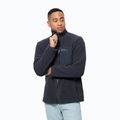 Jack Wolfskin vyriški vilnoniai marškinėliai Kingsway tamsiai mėlyni 1709002