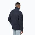 Jack Wolfskin vyriški vilnoniai marškinėliai Kingsway tamsiai mėlyni 1709002 2