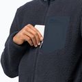 Jack Wolfskin vyriški vilnoniai marškinėliai Kingsway tamsiai mėlyni 1709002 4