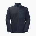 Jack Wolfskin vyriški vilnoniai marškinėliai Kingsway tamsiai mėlyni 1709002 6