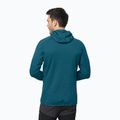 Vyriški Jack Wolfskin Hydro Grid Hooded FZ vilnoniai marškinėliai su gobtuvu mėlyna 1710002 2