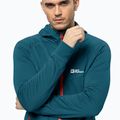 Vyriški Jack Wolfskin Hydro Grid Hooded FZ vilnoniai marškinėliai su gobtuvu mėlyna 1710002 3