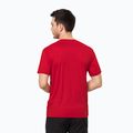 Jack Wolfskin vyriški trekingo marškinėliai Tech red 1807071_2206 2