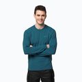 Jack Wolfskin vyriški trekingo marškinėliai ilgomis rankovėmis Infinite LS blue 1808311