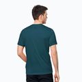 Vyriški marškinėliai Jack Wolfskin Hiking Graphic mėlyni 1808761_4133 2