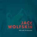 Vyriški marškinėliai Jack Wolfskin Hiking Graphic mėlyni 1808761_4133 6
