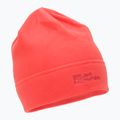 Jack Wolfskin Real Stuff oranžinė vilnonė žieminė kepurė 1909852