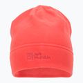 Jack Wolfskin Real Stuff oranžinė vilnonė žieminė kepurė 1909852 2