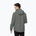 Jack Wolfskin vyriška striukė nuo lietaus Stormy Point 2L žalia 1111142 2