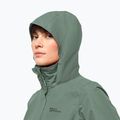 Jack Wolfskin moteriška lietaus striukė Stormy Point 2L žalia 1111202 3