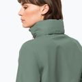 Jack Wolfskin moteriška lietaus striukė Stormy Point 2L žalia 1111202 4