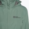Jack Wolfskin moteriška lietaus striukė Stormy Point 2L žalia 1111202 8