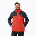 Jack Wolfskin vyriška lietaus striukė Go Hike raudona 1114051