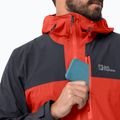 Jack Wolfskin vyriška lietaus striukė Go Hike raudona 1114051 3