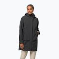 Jack Wolfskin moteriška striukė nuo lietaus Goldgewann Parka black 1115731_6350_002