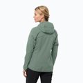 Moteriška softshell striukė Jack Wolfskin Bornberg Hoody žalia 1307691 2