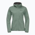 Moteriška softshell striukė Jack Wolfskin Bornberg Hoody žalia 1307691 4