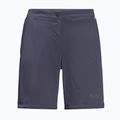 Jack Wolfskin Hilltop Trail pilkos spalvos moteriški trekingo šortai 1505462 5