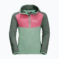 Jack Wolfskin vaikiška softshell striukė Turbulence green 1606385