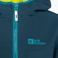 Jack Wolfskin Fourwinds Striukė Vaikiška softshello striukė tamsiai mėlyna 1608011 3