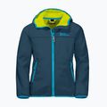 Jack Wolfskin Fourwinds Striukė Vaikiška softshello striukė tamsiai mėlyna 1608011 4