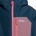 Jack Wolfskin Active Hike vaikiška striukė nuo lietaus tamsiai mėlyna 1609251 3